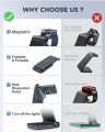 JOYROOM 3 in 1 Wireless Charging Station. 