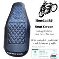 Honda 125 2024 2025 Model Rexine Seat Cover CG 125 Black Rexine Seat Cover. 
