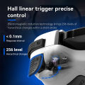 BSP D11 Telescopic Game Controller RGB Light Mobile Phone Gamepad with Turbo/6-axis Gyro/Vibration for Android iOS PS4 Switch IP. 