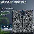 EMS Electric Foot Massager Pad Pulse Massage Patch Relief Pain Relax Feet Neck Back Acupoints Massage Improve Blood Circulation. 