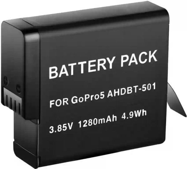 Für GoPro Hero 5 Hero 6 Hero 7 8 schwarz batterie ... - Viceal