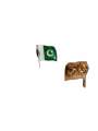 Pakistan flag badges superior quality approve pakistan Army. 