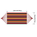 Outdoor Thickened Canvas Hammock Camping Outdoor Swing Net Hed Anti Rollover Striped Hanging Chair Hammock.