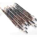 2 in 1 Head Black & Brown eyeliner eyebrow pencil (1Pc) with sharpener Double eye liner pencil easy to draw makeup pencil. 