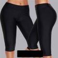 Women's Leggings High Waisted Capri Leggings No Pockets For Women Yoga Pants Workout Capri Pants.