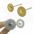 5pcs Dental Diamond Disc Disks Double Sided Grit Cutting Disc Tool Thickness Dental Lab C19/220. 