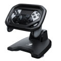 HONCAM Steering Wheel Stand for PS5 and PS5 DualSense Edge Controller with Adjustable Height Bracket for Playstation 5.