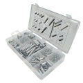 200PCS Spring Assortment Set,Extension and Compression Springs Kit,Assorted Size Small Springs for Home Repairs & DIY. 