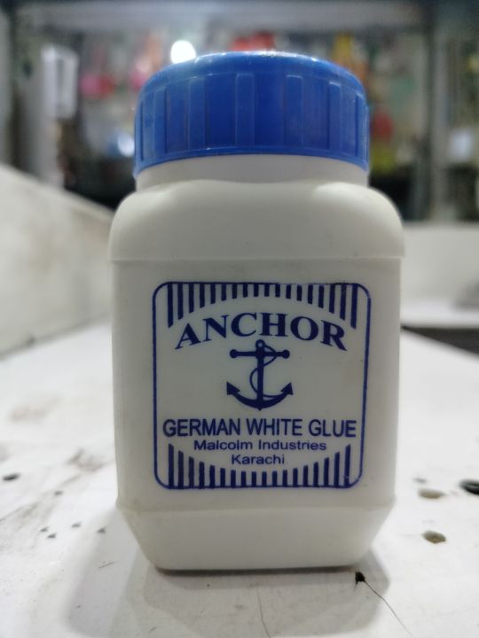 wall paper white German glue Anchor