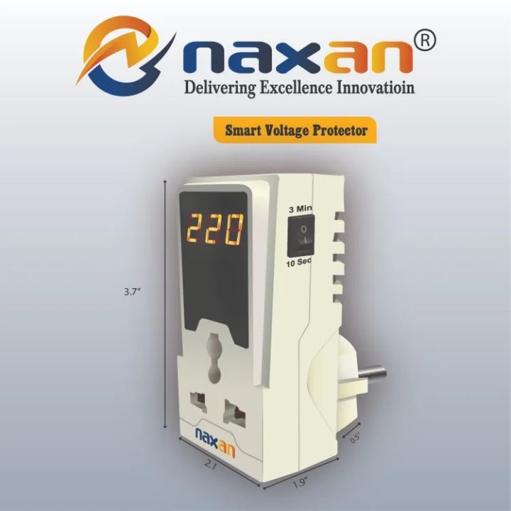 Naxan%20Smart%20Automatic%20Digital%20Voltage%20Protector%20Muhafiz%20Switch%20%7C%20Electronic%20Equipment%20Protector%20%7C%20Stabilizer%20%7C%20High%20Volt%20and%20Low%20Volt%20Protection%20Equipment%20%7C%20Fridge%20,%20LCD%20,%20WIFI%20,%20Deep%20Freezer%20and%20Other%20Electonic%20Devices%20Protector%20-%20Image%202