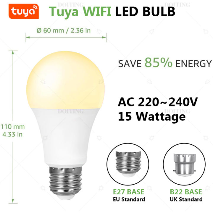 Tuya%20E27%20B22%20EU%20UK%20Standard%20220V%2015W%20WIFI%20Bulb%20Voice%20Control%20Smart%20Life%20APP%20Timing%20Adjustment%20Works%20With%20Alexa%20Google%20Home%20-%20Image%203
