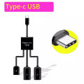 Type C USB hub expander OTG adapter for smartphone tablets 3 in 1 4 in 1. 
