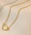 Magnetic heart necklace for girls and women | stylish couple-inspired pendant | unique bonding gift | elegant and trendy everyday wear. 