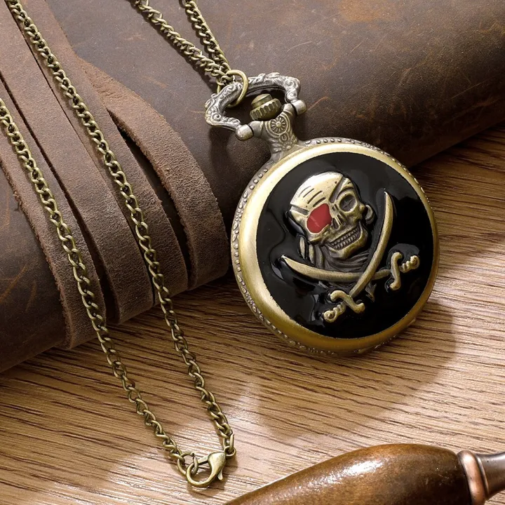 Retro%20Punk%20Pirate%20Captain%20Double%20Knife%20Quartz%20Pocket%20Watch%20with%20Necklace%20Chain%20Pendant%20Gift%20for%20Male%20Men%20Vintage%20Clock%20-%20Image%203