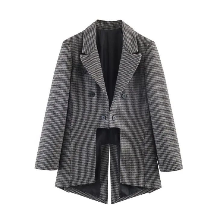 NLZGMSJ%202026%20Spring%20Fashion%20Vintage%20Asymmetry%20Stylish%20Long%20Women%20Blazer%20Office%20Lady%20Fashion%20Jacket%20Female%20Blazer%20-%20Image%207