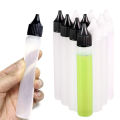 10pcs 30ml Plastic Dropper Bottle With Ecig Liquid Bottle Empty Long Slim Bottle Pen Shape Bottle Free Shipping. 