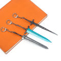 Game Moonlight Greatsword Keychain Reduvia Dagger Moonveil Katana Weapon Model Pendant Keyring for Women Men Cosplay Jewelry. 