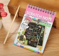 HOT DEAL NO 1Creative Color Diy Coil Children's Graffiti Sketch Book Scratch Picture. 