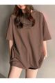 Thousand Single Cotton Summer  T-Shirt For Women. 