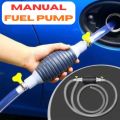Hand Fuel Pump Car Fuel Tank Oil Transfer Fuel Pump Petrol Manual Pump Syphon Fuel Saver For Gasoline (Pump & 5 FIT Pipe). 