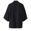 Black Samurai Clothing Japanese Style Cosplay Kimonos Shirt Traditional Haori for Women Men Harajuku Fashion Cardigan Yukata.