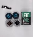 Fit me 3D Eyebrow and Gel Eyeliner Set - Best Quality Smudge proof and Waterproof For Girls and Women. 