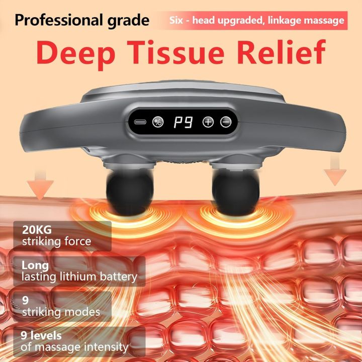 6%20Head%20Massage%20Gun%20for%20Deep%20Tissue%20-%209Levels%20&%209Modes%20Electric%20Massagers.This%20Powerful%20Massage%20Tools%20Provide%20Effective%20Pain%20Relief%20to%20the%20Back,Legs,Waist.It's%20an%20Ideal%20Gift%20for%20Family%20and%20Friends.%20-%20Image%202
