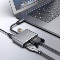 support 4k usb c to hub pd Hd tv + vga + Usb adapter typ c 4 in 1. 