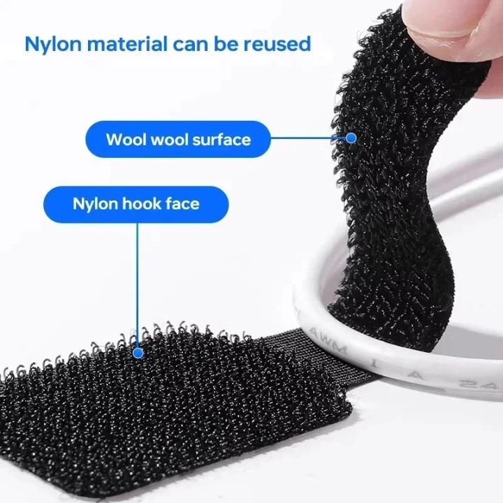 Reusable%20Cable%20Ties%20Fastening%20Wire%20Organizer%20Cord%20Rope%20Holder%20Self%20Adhesive%20Adjustable%20Cord%20Organizer%20Straps%20Desk%20Management%20-%20Image%204