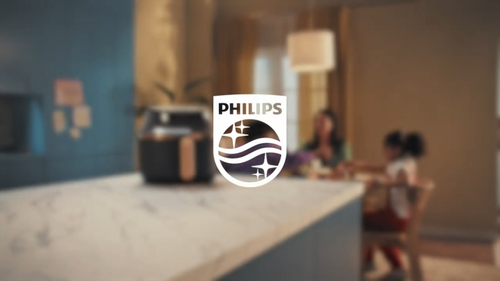 Philips Airfryer NA342 Rapid-Air Plus Technology 3000 Series 7.2L, Cooking Window, 16-in-1 Air-fryer, Fat Removal, Easy to Clean, Black Body/Copper Handle