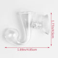 1PCS Aquarium CO2 Glass Drop With Suction Cups Checker-Test Aquarium CO2 PH Detector. 