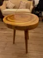 Live Edge Coffee Table (log slice).
