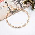 Anklet/Bracelet gold 60cm length adjustable. 