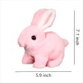 Plush Bunny Battery Operated Hopping Rabbit. 