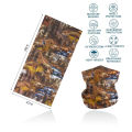 Multi-Purpose Camo Hunting Bandana Seamless Neck Gaiter Tube Mask Face Shield Hiking Camping Realtree Printed Scarf.