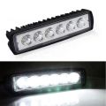 18w 6 LED Car Work Light High Bright Spotlight Universal Offroad Automobile Truck Driving Fog Headlights DRL Driving Lamp 12V. 