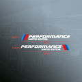 Performance stickers lemited edition car stickers perfomance logo sticker (direct Blue, water, silver, red, reflective). 