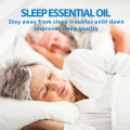 20ml Sleep Essential Oils Roller On Blend with Lavender,Orange,Melatonin Blend Supports Sleep Relieves Anxiety For Quick Sleepin. 