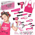 17pcs Girls Beauty Salon Set make up kit for kid pretend play toy cosplay for party game maquillage juguetes girls birthday gift. 