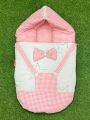 Minion Style Cotton Baby Sleeping Bag & Carry Nest for New Born (0-6 Months) Lightweight. 