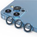 Anti-Scratch Camera Screen Protective Metal Ring Full Covered 9H Hardness Tempered Glass Circle Camera Lens Protector for iPhone 14 pro max. 