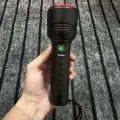 multifunctional led flashlight stepless dimming. 