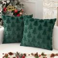 1PC Christmas Decorative Pillow Covers Cushion Cover Couch Cushion Case for Couch Sofa Holiday Festivals Winter Home Decoration.