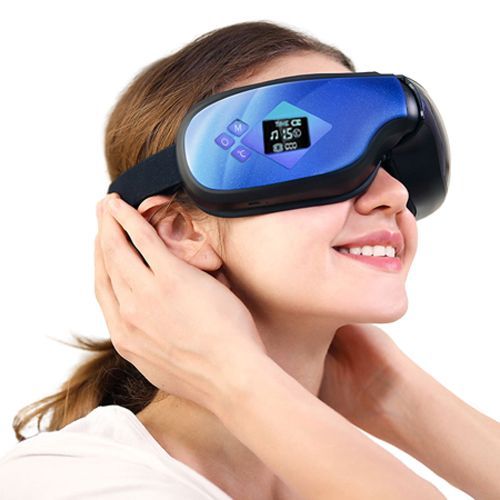 Eye Massager Multifunctional Gadget, Heating Vibration, Air Pressure Massage & Wireless Music Therapy