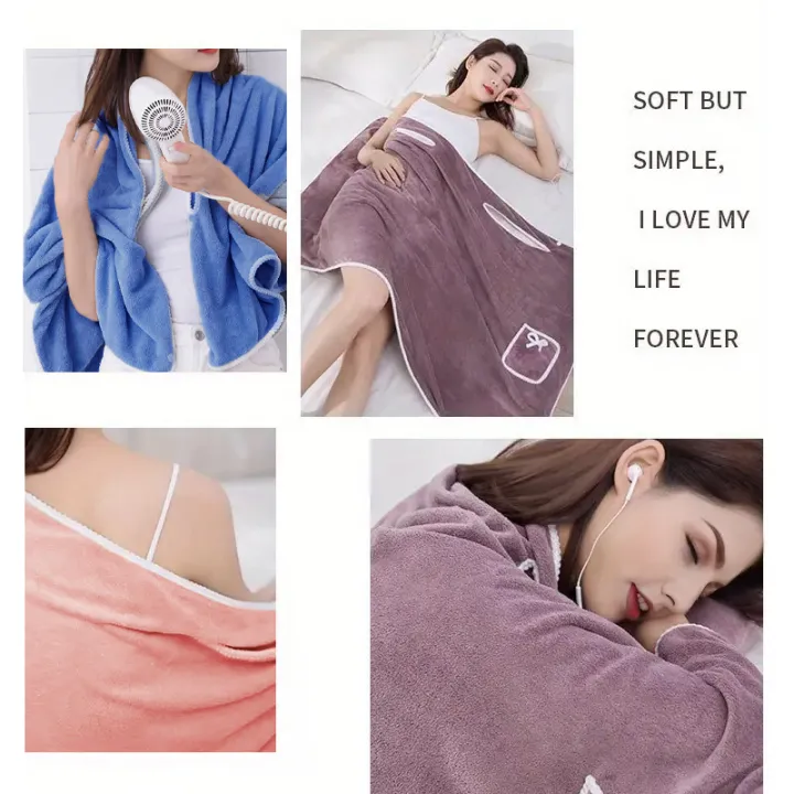 Womens%20Bath%20Towels%20Girls%20Wearable%20Fast%20Drying%20Bathing%20Beach%20Spa%20Bathrobes%20Wash%20Clothing,%20Shower%20Bath%20And%20Gym%20Towel%20-%20Image%206