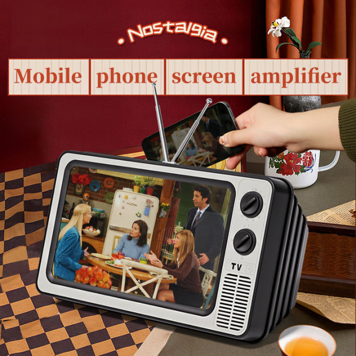 12%20Inch%20Phone%20Screen%20Magnifier%20Enlarged%20Expand%20Stand%20Phone%20Holder%20HD%20Video%20Amplifier%20Eyes%20Protection%20Retro%20TV%20Box%20For%20Iphone%20-%20Image%202