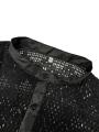 Long-Sleeved Shirt Casual Shorts Fashionable Men's Suit with Summer Suit Sportswear.