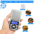 Pocket Weight Scale Digital 0.01g-200g / 0.01g-500g – Pocket Digital Scale, Mini Pocket Digital Scale, Jewellery Weight Scale, Kitchen Scale, Gram Measuring Scale, Food Scale, Electronic Digital Scale, Weight Machine Digital for Shop Herbs Spices. 
