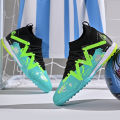 Men New TF Football Boots Society Professional Comfortable Top Quality Male Soccer Shoes  Casual Ultralight Football Shoes. 