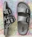 Mens New Premium Super Comfortable StreetPrint Arizona Adjustable Buckle Slides Sandal. 